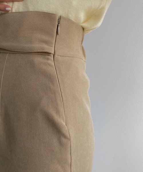 omom sot（オムオムソット）の「マーメイドスカート ハイウエスト omom sot（スカート・レディース・ベージュ/ブラウン・M）」の12枚目の写真