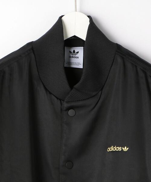 adidas（アディダス）の「＜adidas Originals＞ SATIN VERSITY JK/スタジャン（スタジャン・メンズ・ブラック・M/L/XL）」の3枚目の写真