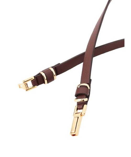 RESEXXY（リゼクシー）の「フロントデザインシックベルト（ベルト・レディース・ブラック/アイボリー/ブラウン・FREE）」の5枚目の写真