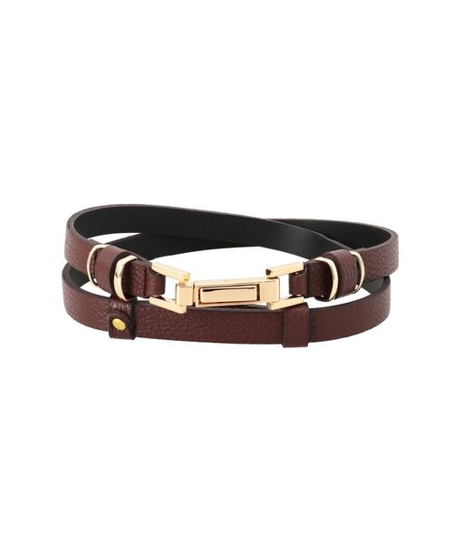 RESEXXY（リゼクシー）の「フロントデザインシックベルト（ベルト・レディース・ブラック/アイボリー/ブラウン・FREE）」の10枚目の写真