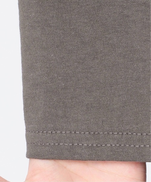 SLOBE IENA(スローブイエナ)の「YALE ロングスリーブTEE【洗濯機使用可能】◆(Tシャツ/カットソー・レディース・グレー/ホワイト・FREE)」の9枚目の写真
