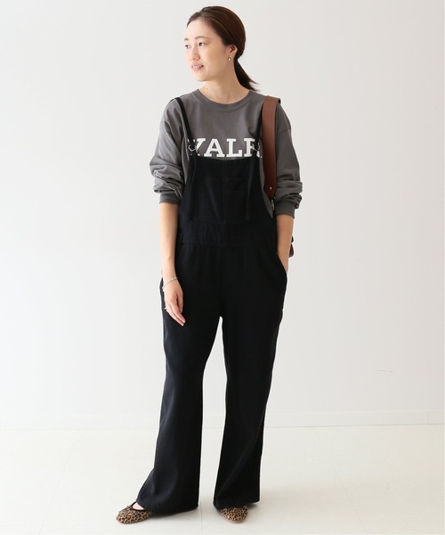SLOBE IENA(スローブイエナ)の「YALE ロングスリーブTEE【洗濯機使用可能】◆(Tシャツ/カットソー・レディース・グレー/ホワイト・FREE)」の21枚目の写真