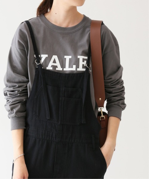 SLOBE IENA(スローブイエナ)の「YALE ロングスリーブTEE【洗濯機使用可能】◆(Tシャツ/カットソー・レディース・グレー/ホワイト・FREE)」の15枚目の写真