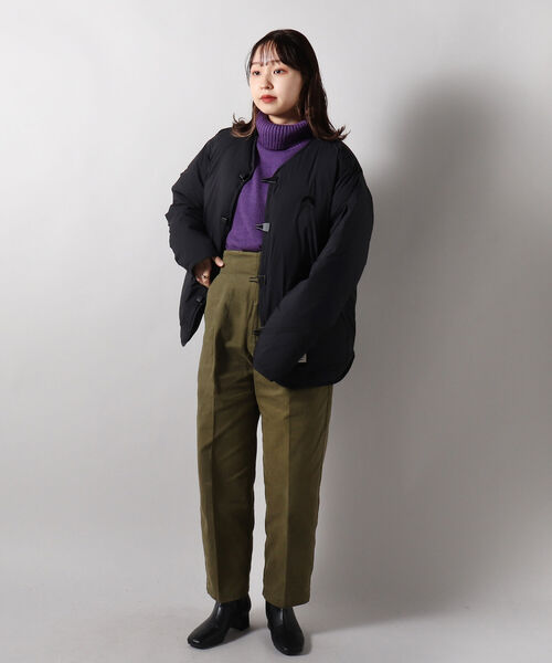 fredy repit（フレディレピ）の「綿起毛ツイル テーパードパンツ（その他パンツ・レディース・ベージュ/カーキ/ピンク・38/36）」の13枚目の写真