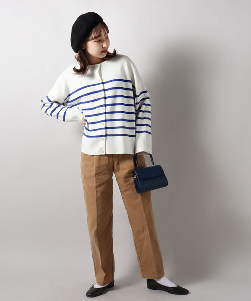 fredy repit（フレディレピ）の「綿起毛ツイル テーパードパンツ（その他パンツ・レディース・ベージュ/カーキ/ピンク・38/36）」の16枚目の写真