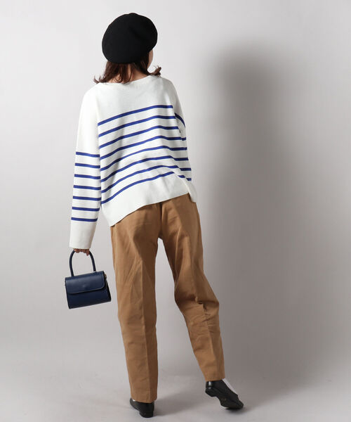 fredy repit（フレディレピ）の「綿起毛ツイル テーパードパンツ（その他パンツ・レディース・ベージュ/カーキ/ピンク・38/36）」の17枚目の写真