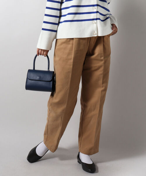 fredy repit（フレディレピ）の「綿起毛ツイル テーパードパンツ（その他パンツ・レディース・ベージュ/カーキ/ピンク・38/36）」の18枚目の写真