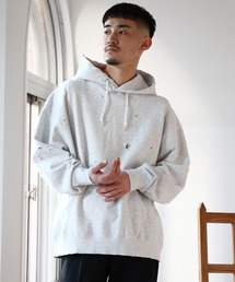 BEAMS | BEAMS / ルーズフィット ダメージ フーディー(パーカー)