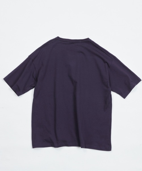 And A(アンドエー)の「AlexanderLeeChang アレキサンダーリーチャン / BANDANA T 22 ×Saori Ohwada コラボ バンダナカットソー / AC012210(Tシャツ/カットソー・メンズ・ネイビー/パープル/グレー・3/2/4)」の11枚目の写真