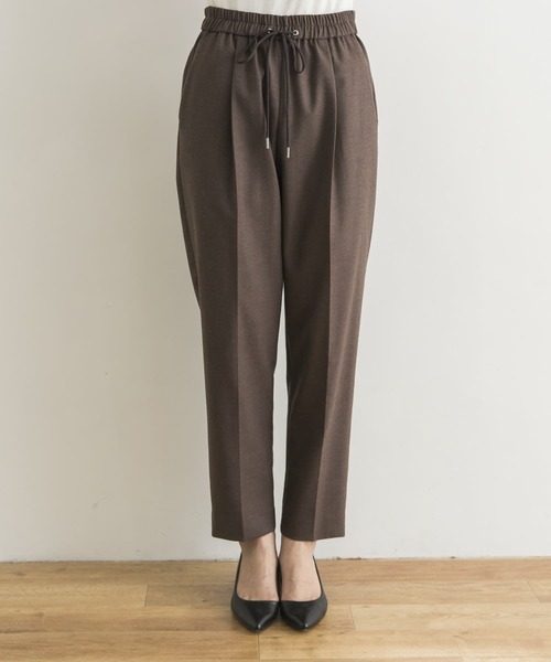 URBAN RESEARCH（アーバンリサーチ）の「ツイルストレッチドロストテーパードパンツ（その他パンツ・レディース・ベージュ/ブラウン/オレンジ・38/36/34）」の22枚目の写真