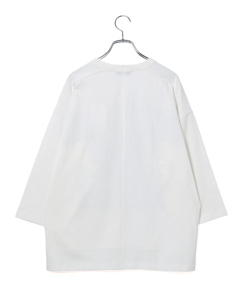 ADAM ET ROPE'（アダムエロペ）の「フットプリントT（Tシャツ/カットソー・レディース・ホワイト/ホワイト系その他/ブルー系その他5/ブルー系その他6・FREE）」の11枚目の写真