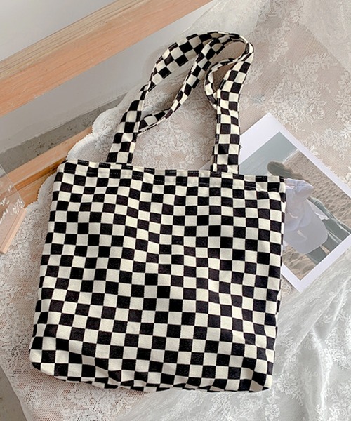 florist（フローリスト）の「【A4対応】トレンド柄コーデュロイトートバッグ（トートバッグ・レディース・レオパード/チェック/ゼブラ・FREE）」の4枚目の写真