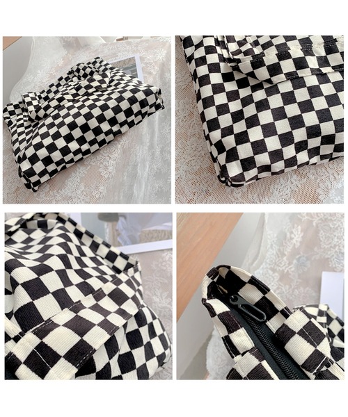 florist（フローリスト）の「【A4対応】トレンド柄コーデュロイトートバッグ（トートバッグ・レディース・レオパード/チェック/ゼブラ・FREE）」の21枚目の写真