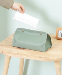 emesuelee（エメスーリー）の「合成皮革ティッシュケース（収納グッズ）」