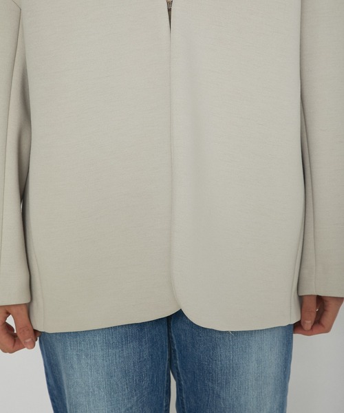 RIVE DROITE（リヴドロワ）の「ダンボールミドルコート（ブルゾン・レディース・ベージュ/アイボリー・FREE）」の16枚目の写真