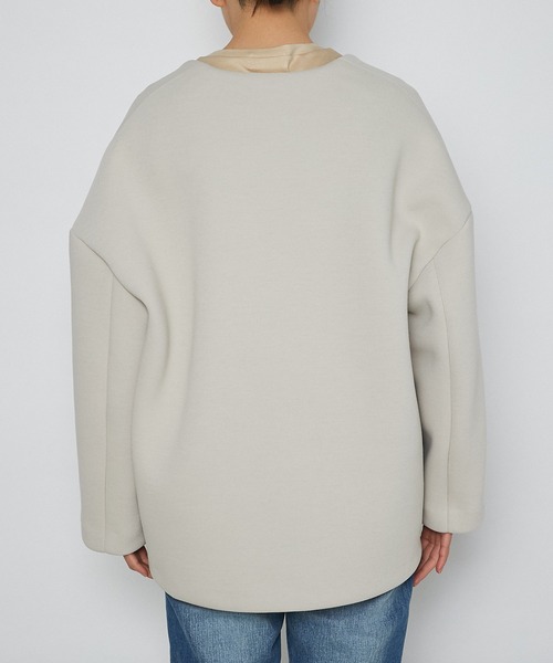 RIVE DROITE（リヴドロワ）の「ダンボールミドルコート（ブルゾン・レディース・ベージュ/アイボリー・FREE）」の18枚目の写真