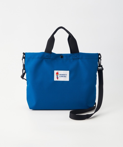 PARROTT CANVAS（パロットキャンバス）の「PARROTT CANVAS/パロットキャンバス　ローリーバッグ（ショルダーバッグ・レディース・カーキ/ターコイズブルー/ブラック/グレイッシュベージュ・FREE）」の4枚目の写真