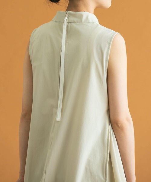 SENSE OF PLACE by URBAN RESEARCH(センスオブプレイスバイアーバンリサーチ)の「Uiscel ドライテントラインノースリーブワンピース(ワンピース・レディース・カーキ/ライトベージュ/ブラック/ブルー・ONE)」の13枚目の写真