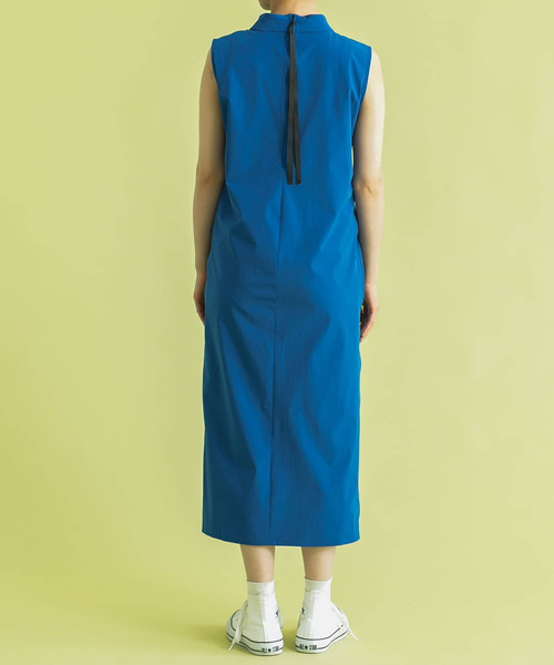 SENSE OF PLACE by URBAN RESEARCH(センスオブプレイスバイアーバンリサーチ)の「Uiscel ドライテントラインノースリーブワンピース(ワンピース・レディース・カーキ/ライトベージュ/ブラック/ブルー・ONE)」の22枚目の写真