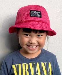 【GRIN BUDDY/グリンバディ】【キッズ】メッシュバケットハット/Double Russell Hat