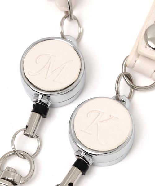 GLOBAL WORK（グローバルワーク）の「イニシャルリールキーホルダー/265257（キーホルダー・レディース・ライトグレー/ライトブルー/ブラウン/オフホワイト/サックスブルー/ホワイト系その他3/グレー系その他3/ブラウン系その他6・FREE）」の13枚目の写真
