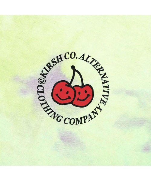 セール】KIRSH DOODLE CHERRY TIE-DYE CIRCLE LOGO T-SHIRT HS
