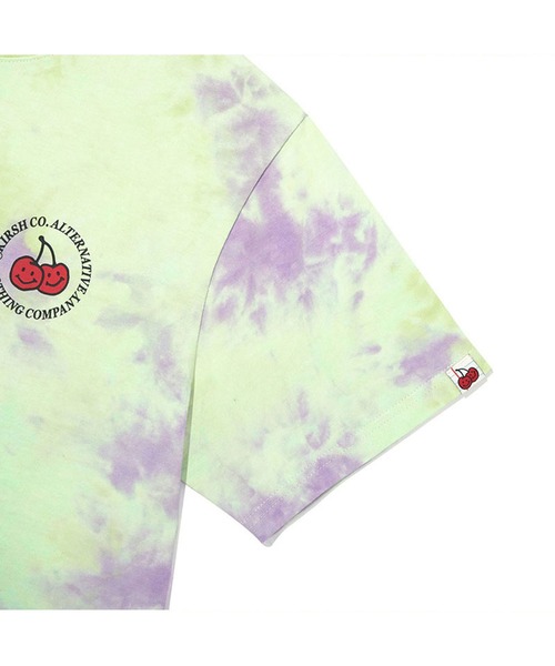 tシャツ KIRSH DOODLE CHERRY TIE-DYE CIRCLE LOGO T-SHIRT HS レディース セール】KIRSH DOODLE CHERRY TIE-DYE CIRCLE LOGO T-SHIRT HS