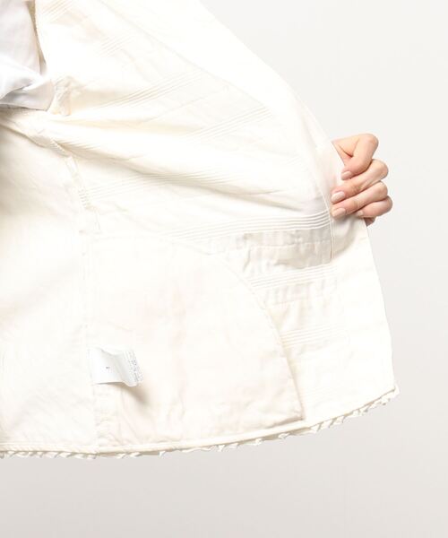 PINK HOUSE（ピンクハウス）の「バージラーデニムフリルジャケット