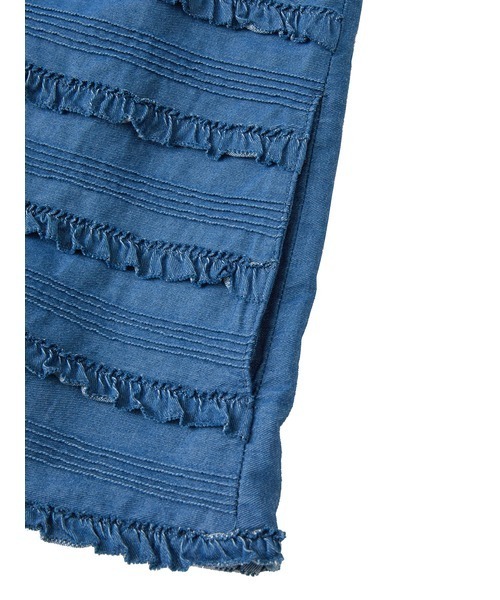 PINK HOUSE（ピンクハウス）の「バージラーデニムフリルジャケット