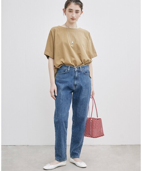 EDWIN(エドウィン)の「◆【EDWIN】別注デニムテーパードパンツ(デニムパンツ・レディース・ネイビー/グレー/ブルー/ホワイト系・11/12/13)」の20枚目の写真