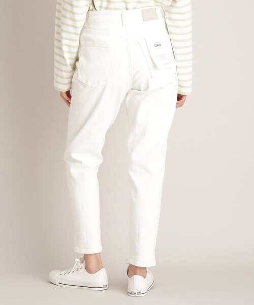 EDWIN(エドウィン)の「◆【EDWIN】別注デニムテーパードパンツ(デニムパンツ・レディース・ネイビー/グレー/ブルー/ホワイト系・11/12/13)」の12枚目の写真