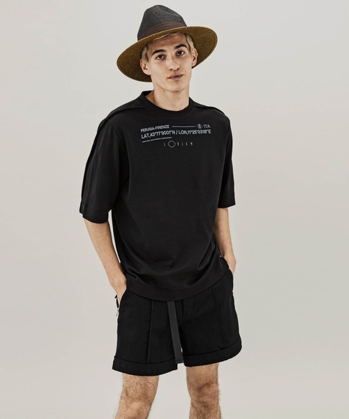 C DIEM(カルペディエム)の「C DIEM(カルペディエム)ハイデンプリント半袖Tシャツ(Tシャツ/カットソー・メンズ・ホワイト/ブラック・S/M/L)」の5枚目の写真