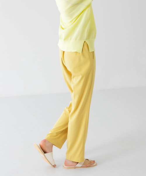 KBF（ケイビーエフ）の「イージースラックスパンツ（スラックス・レディース・ダークブラウン/ベージュ系その他/ピンク・ONE）」の16枚目の写真