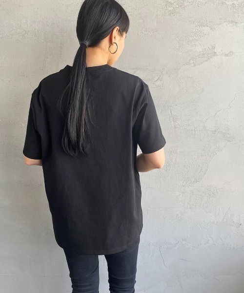 CHUMS（チャムス）の「[CHUMS/チャムス] ミニボートロゴプリントTシャツ（Tシャツ/カットソー・レディース・ブラック/ホワイト/ネイビー・L/M/XXL/XL）」の11枚目の写真