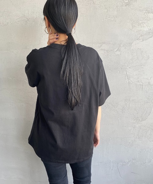 CHUMS（チャムス）の「[CHUMS/チャムス] ミニボートロゴプリントTシャツ（Tシャツ/カットソー・レディース・ブラック/ホワイト/ネイビー・L/M/XXL/XL）」の16枚目の写真