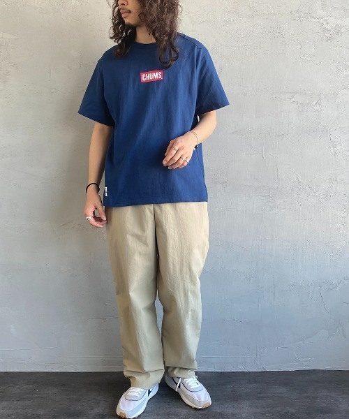 CHUMS（チャムス）の「[CHUMS/チャムス] ミニボートロゴプリントTシャツ（Tシャツ/カットソー・レディース・ブラック/ホワイト/ネイビー・L/M/XXL/XL）」の4枚目の写真