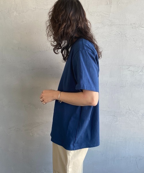 CHUMS（チャムス）の「[CHUMS/チャムス] ミニボートロゴプリントTシャツ（Tシャツ/カットソー・レディース・ブラック/ホワイト/ネイビー・L/M/XXL/XL）」の13枚目の写真