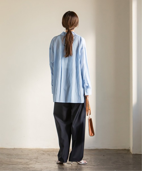 セール】ハイウエストカーブシルエットパンツ（その他パンツ）｜NOBLE