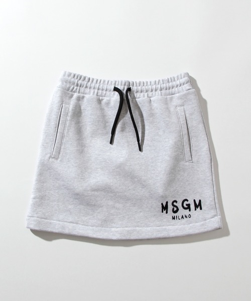 MSGM（エムエスジーエム）の「MSGM(エムエスジーエム)Kids & Junior スカート（スカート・キッズ・ブラック/ネイビー/グレー/レッド/フューシャピンク/ライトピンク・4Y/6Y/8Y/12Y/14Y/10Y）」の3枚目の写真