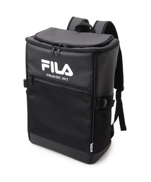 FILA（フィラ）の「【FILA/容量約27L】ビッグスクエアリュック（バックパック/リュック・キッズ・ライトパープル/ブラック・00）」の6枚目の写真