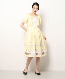 axes femme（アクシーズファム）の「イースター柄ワンピース