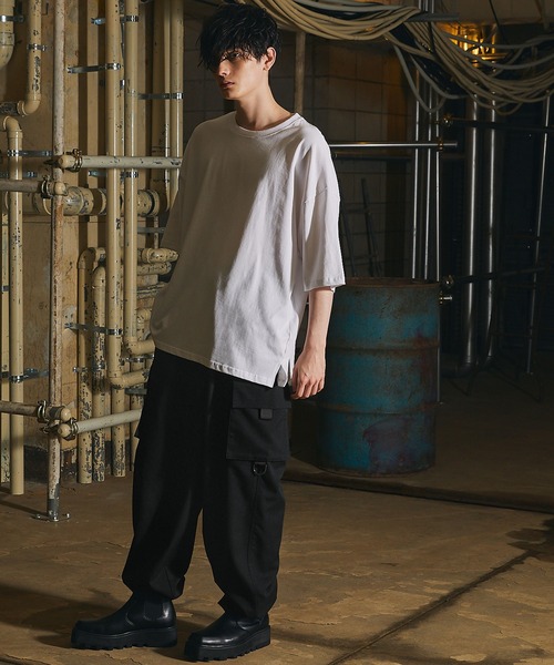 act'm（アクトム）の「【act'm】TRワイドカーゴパンツ（カーゴパンツ・メンズ・ライトグレー/ブラック/ダークグリーン・S/M/L）」の11枚目の写真