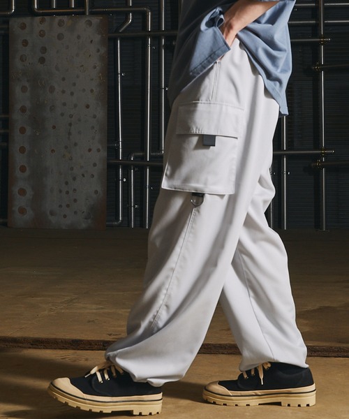 act'm（アクトム）の「【act'm】TRワイドカーゴパンツ（カーゴパンツ・メンズ・ライトグレー/ブラック/ダークグリーン・S/M/L）」の16枚目の写真