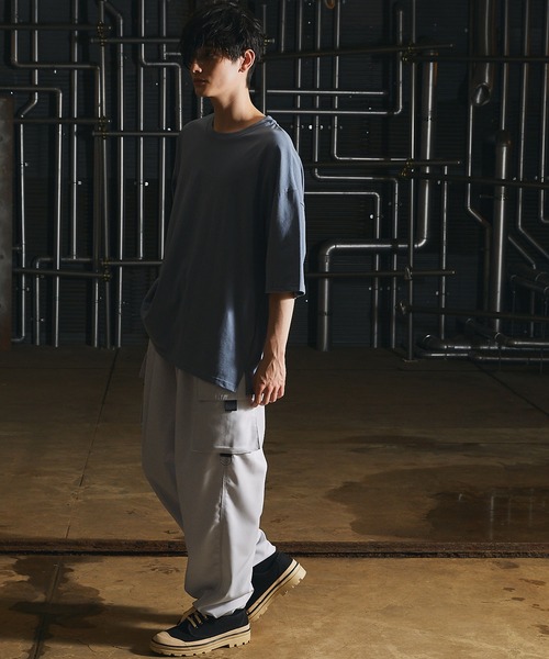 act'm（アクトム）の「【act'm】TRワイドカーゴパンツ（カーゴパンツ・メンズ・ライトグレー/ブラック/ダークグリーン・S/M/L）」の20枚目の写真