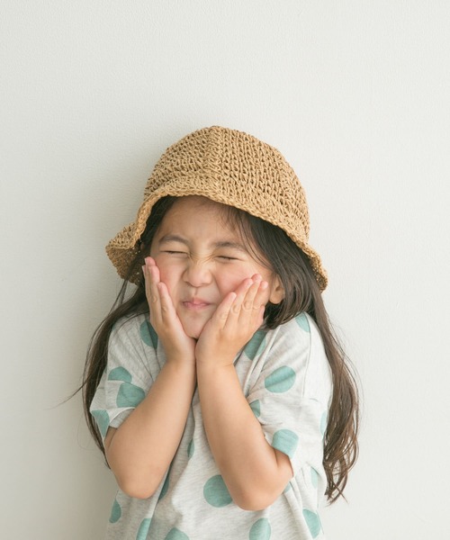 URBAN RESEARCH DOORS（アーバンリサーチドアーズ）の「ペーパーソフトハット(KIDS)（ハット・キッズ・ベージュ・ONE）」の3枚目の写真