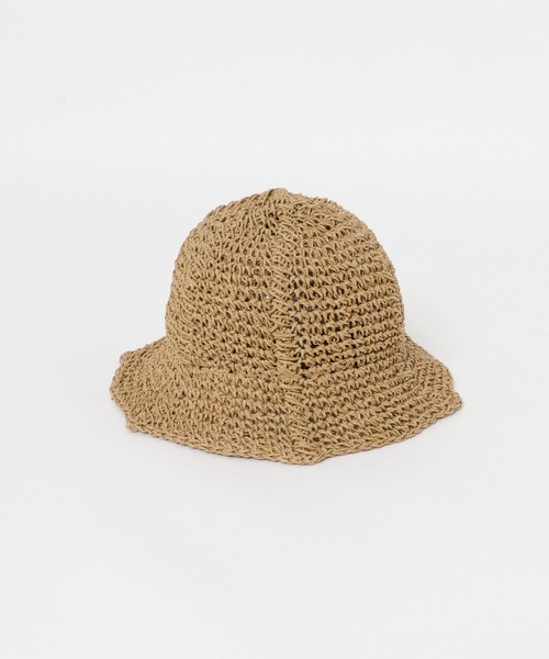 URBAN RESEARCH DOORS（アーバンリサーチドアーズ）の「ペーパーソフトハット(KIDS)（ハット・キッズ・ベージュ・ONE）」の4枚目の写真