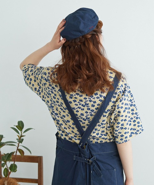 chambre de charme（シャンブルドゥシャーム）の「●cdc ブーゲンビリアの花ジャカード Ｔシャツ（Tシャツ/カットソー・レディース・ピンク/グリーン・FREE）」の20枚目の写真