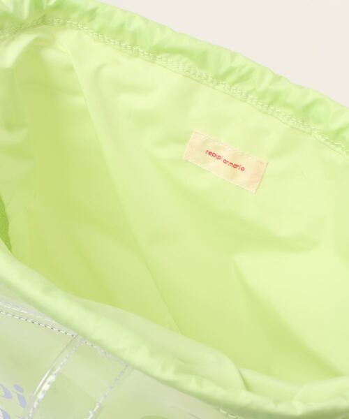 repipi armario（レピピ アルマリオ）の「クリアプールバッグ（トートバッグ・キッズ・ブルー系その他/ライトグリーン/ブラック系その他・FREE）」の5枚目の写真