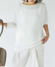 RIVE DROITE | リブ付ジョーゼットブラウス(シャツ/ブラウス)