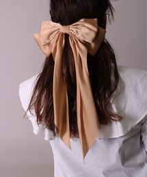 BAYBLO | (SB)サテン ビッグリボン バレッタ(バレッタ/ヘアクリップ)